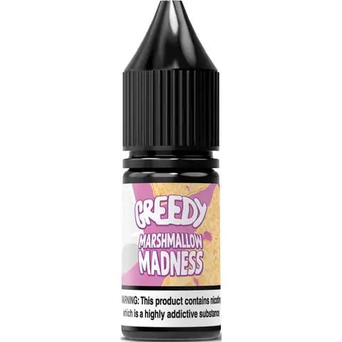 Greedy Bear 10ml Nic Salt E-Liquids Marshmallow Madness
