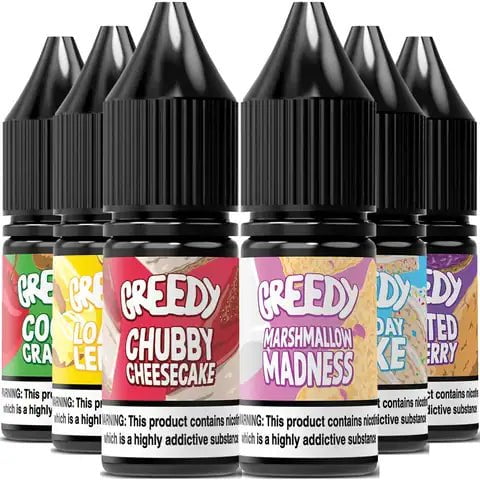 Greedy Bear 10ml Nic Salt E-Liquids