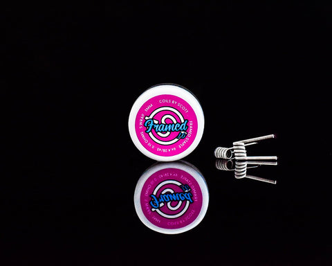 Handmade Coils by Scott 0.10 Framed Staple (8 Core)
