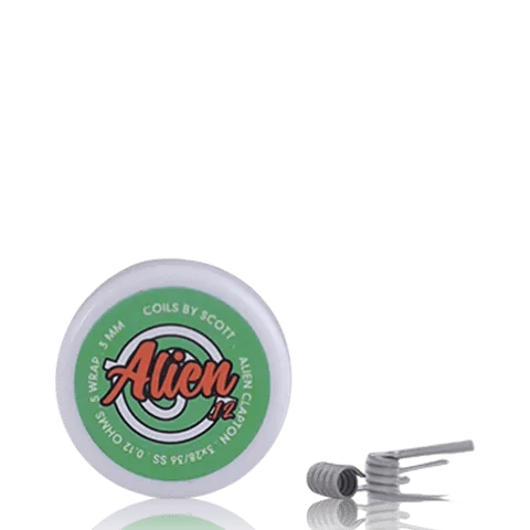 Handmade Coils by Scott 0.12 SS Alien Clapton (3 Core)