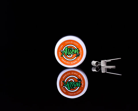 Handmade Coils by Scott 0.34 Alien Clapton
