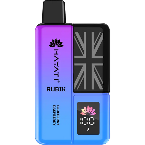 Hayati Rubik 7000 Puff Prefilled Vape Kit Blueberry Raspberry