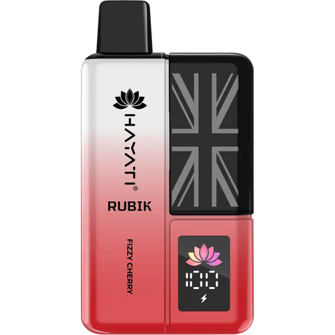 Hayati Rubik 7000 Puff Prefilled Vape Kit Fizzy Cherry