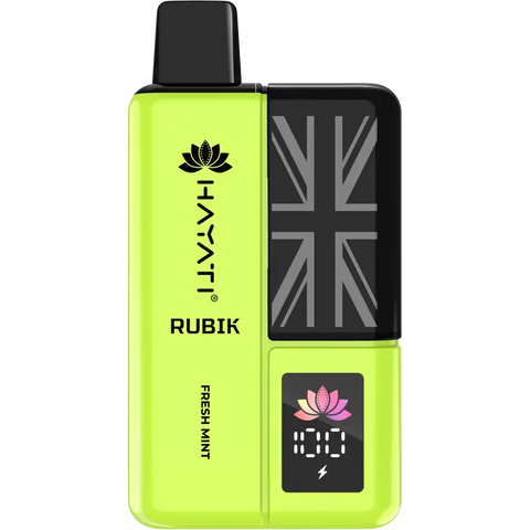 Hayati Rubik 7000 Puff Prefilled Vape Kit Fresh Mint