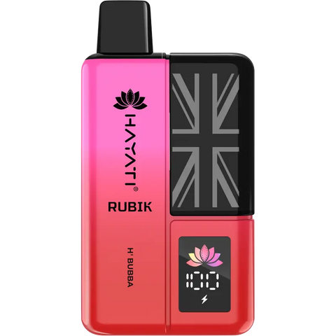 Hayati Rubik 7000 Puff Prefilled Vape Kit H'Bubba