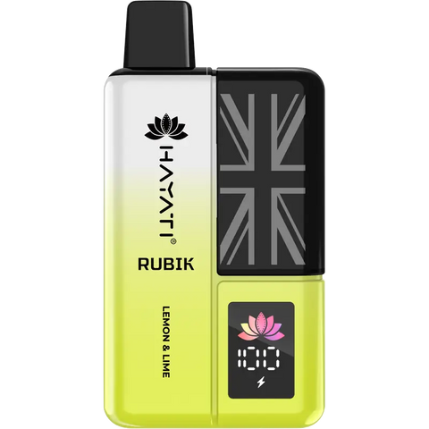 Hayati Rubik 7000 Puff Prefilled Vape Kit Lemon & Lime