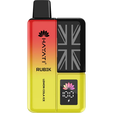 Hayati Rubik 7000 Puff Prefilled Vape Kit Lemon Cola Ice