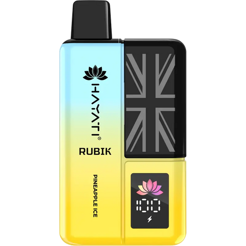 Hayati Rubik 7000 Puff Prefilled Vape Kit Pineapple Ice