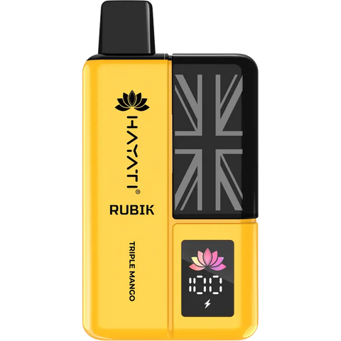 Hayati Rubik 7000 Puff Prefilled Vape Kit Triple Mango