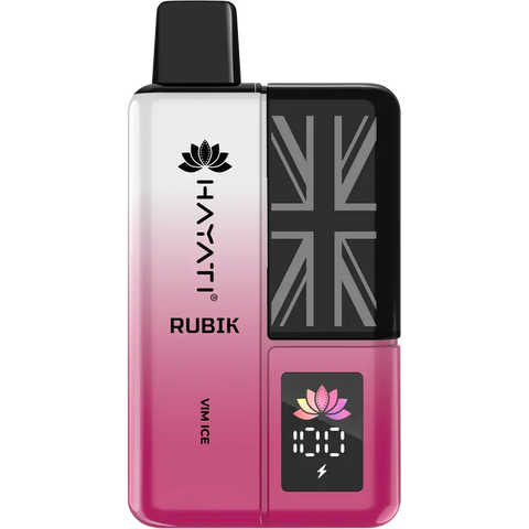 Hayati Rubik 7000 Puff Prefilled Vape Kit Vim Ice