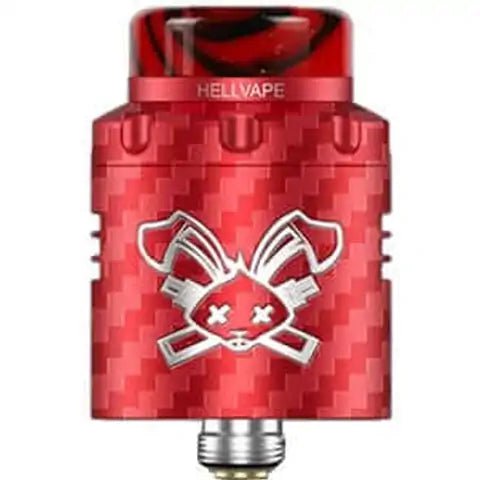 Hellvape Dead Rabbit RDA V3 Red Carbon Fibre
