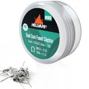 Hellvape Special Blended Wire Premade Coils 10pcs Ni80 Dual Core Fused Clapton 0.36ohm