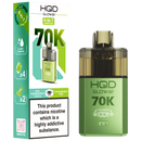 HQD Glow Air 70k Vape Kit Kiwi Passionfruit Guava & Strawberry Kiwi