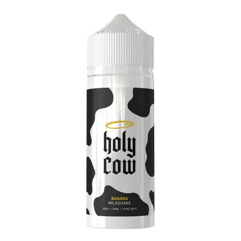 Holy Cow 100ml Shortfill E-Liquids Banana Milkshake