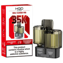 HQD Glow Air 35K Prefilled Replacement Pods Strawberry Ice & Strawberry Cranberry Cherry