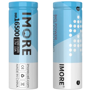 IMORE 16500 1500mAh Vape Batteries - 2 Pack