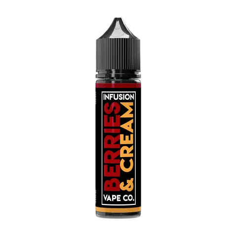 Infusion Vape Co 50ml 50/50 Shortfill Berries and Cream