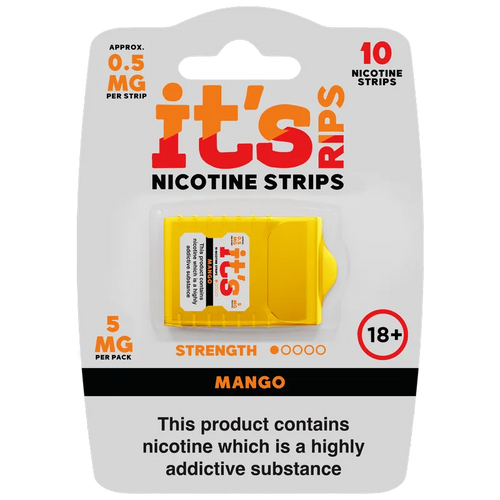 It's Rips Nicotine Strips Mango 0.5mg