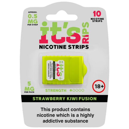 It's Rips Nicotine Strips Strawberry Kiwi Fusion 0.5mg