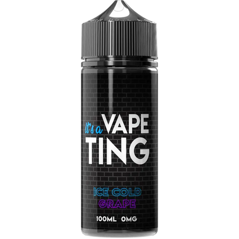 It's A Vape Ting 100ml Shortfill Ice Cold Grape