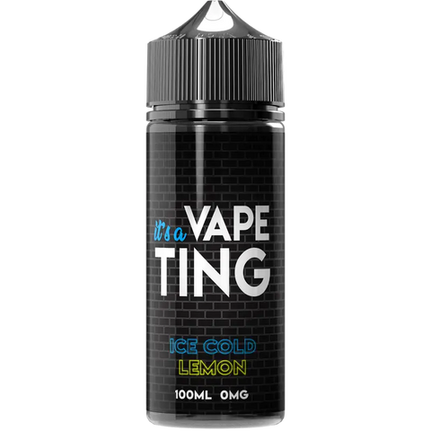 It's A Vape Ting 100ml Shortfill Ice Cold Lemon