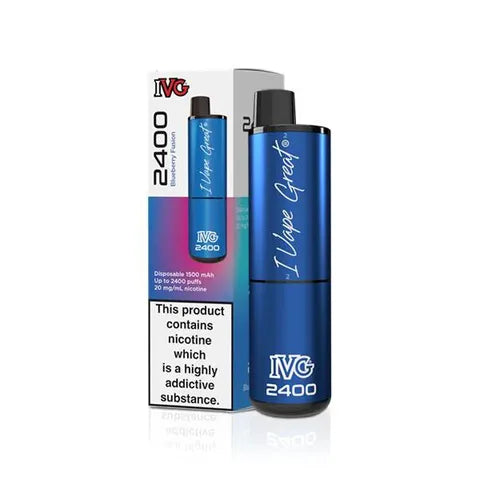 IVG 2400 Disposable Pod Vape Blueberry Fusion