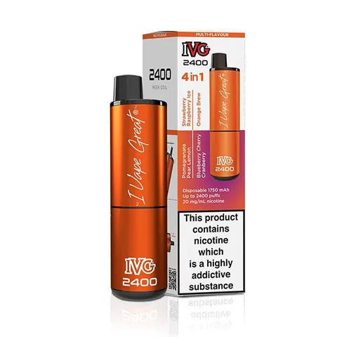 IVG 2400 4 in 1 Disposable Pod Vape Juicy Edition