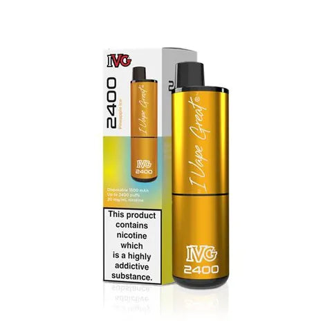 IVG 2400 Disposable Pod Vape Pineapple Ice