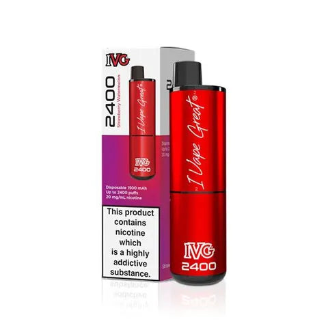 IVG 2400 Disposable Pod Vape Strawberry Watermelon