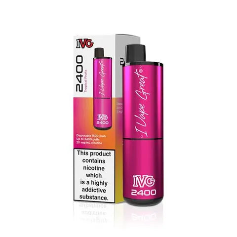 IVG 2400 Disposable Pod Vape Tropical Fruits