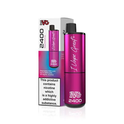 IVG 2400 Disposable Pod Vape Watermelon Ice
