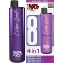 IVG 2400 Prefilled Vape Pod Kit Blue Razz Cherry