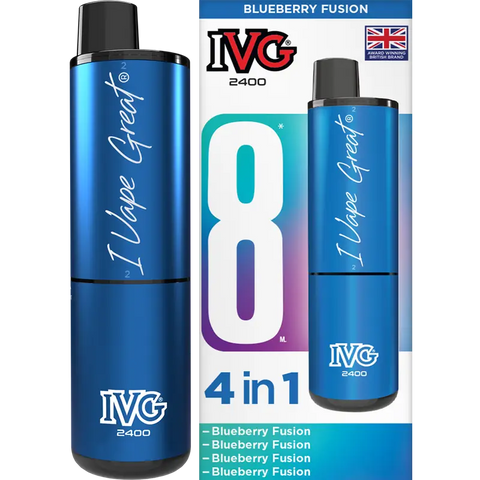 IVG 2400 Prefilled Vape Pod Kit Blueberry Fusion