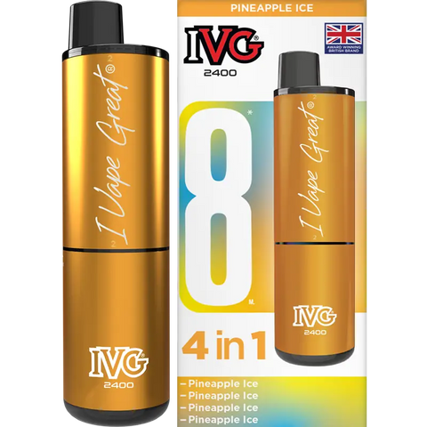 IVG 2400 Prefilled Vape Pod Kit Pineapple Ice