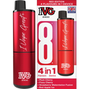 IVG 2400 Prefilled Vape Pod Kit 4-in-1 Red Edition