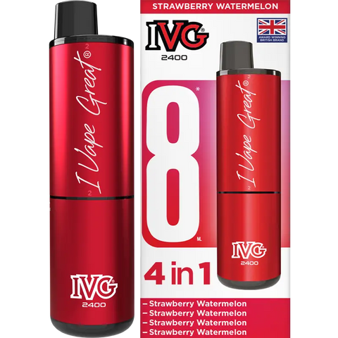 IVG 2400 Prefilled Vape Pod Kit Strawberry Watermelon