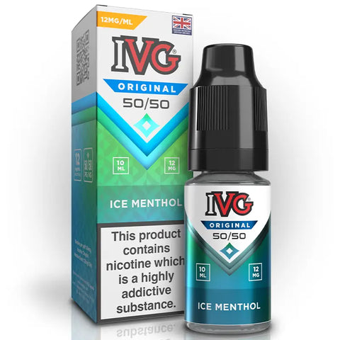 IVG 50/50 Original 10ml E-liquids Ice Menthol 12mg