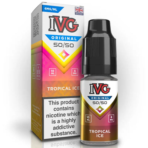 IVG 50/50 Original 10ml E-liquids Tropical Ice 6mg