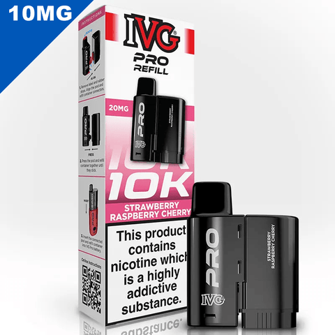IVG Pro Prefilled Replacement Pods Strawberry Raspberry Cherry 10mg