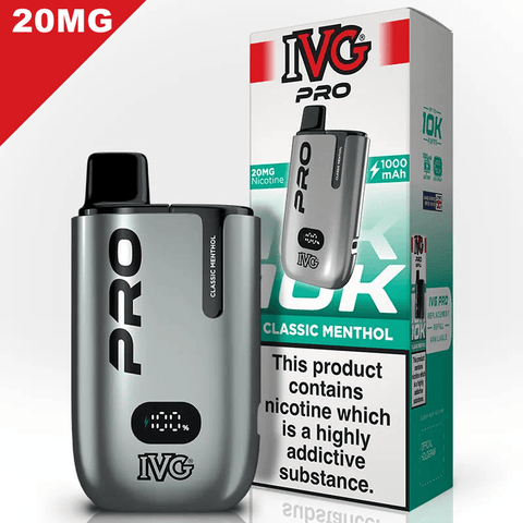IVG Pro Vape Pod Kit Classic Menthol 20mg