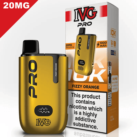 IVG Pro Vape Pod Kit Fizzy Orange 20mg