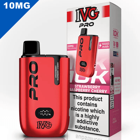 IVG Pro Vape Pod Kit Strawberry Raspberry Cherry 10mg
