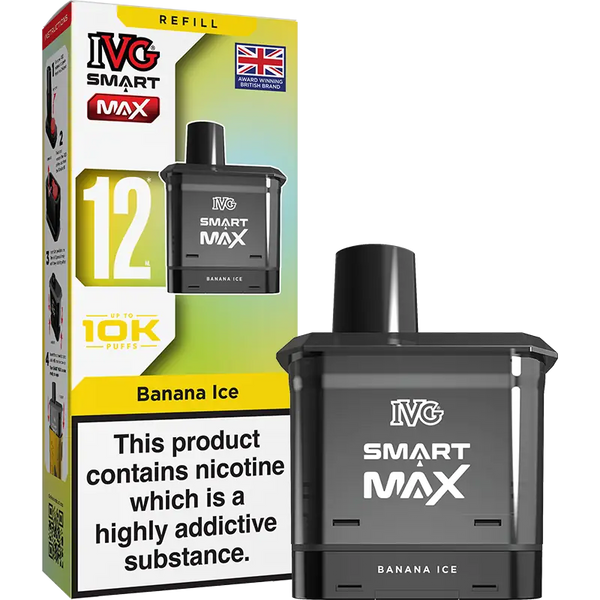 IVG Smart Max Replacement Prefilled Pods Banana Ice