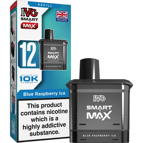 IVG Smart Max Replacement Prefilled Pods Blue Raspberry Ice