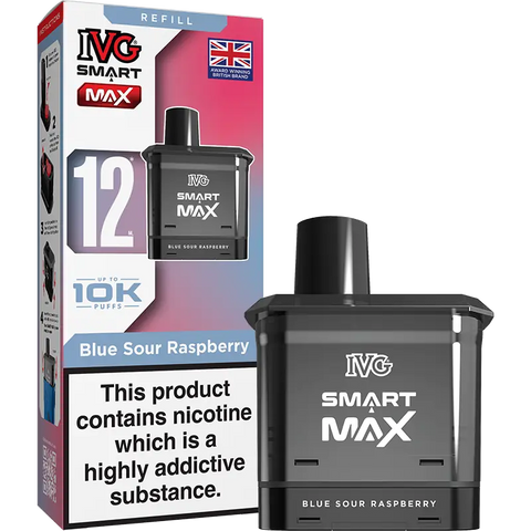 IVG Smart Max Replacement Prefilled Pods Blue Sour Raspberry