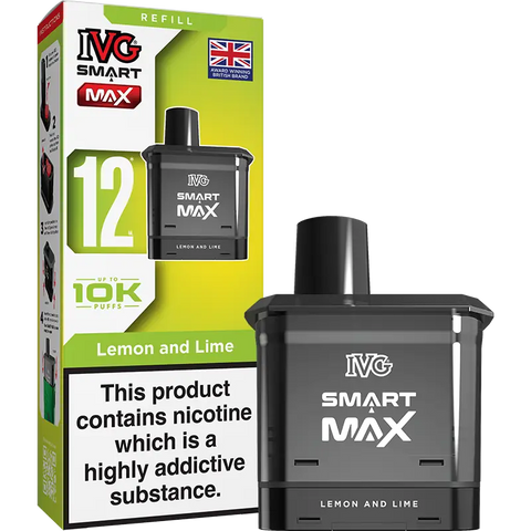 IVG Smart Max Replacement Prefilled Pods Lemon & Lime