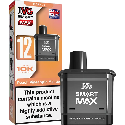IVG Smart Max Replacement Prefilled Pods Peach Pineapple