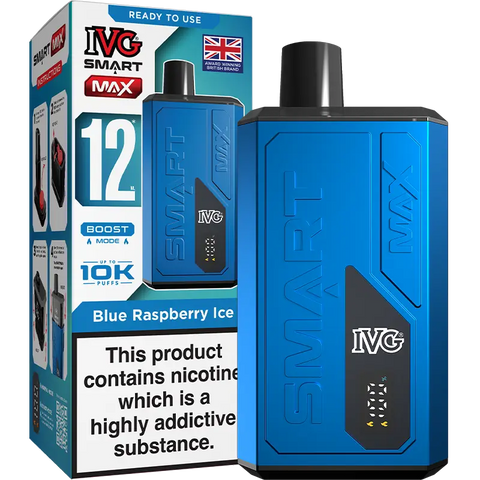 IVG Smart Max Prefilled Pod Kit Blue Raspberry Ice