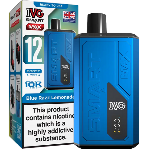 IVG Smart Max Prefilled Pod Kit Blue Razz Lemonade
