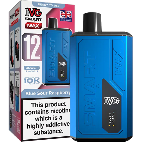 IVG Smart Max Prefilled Pod Kit Blue Sour Raspberry